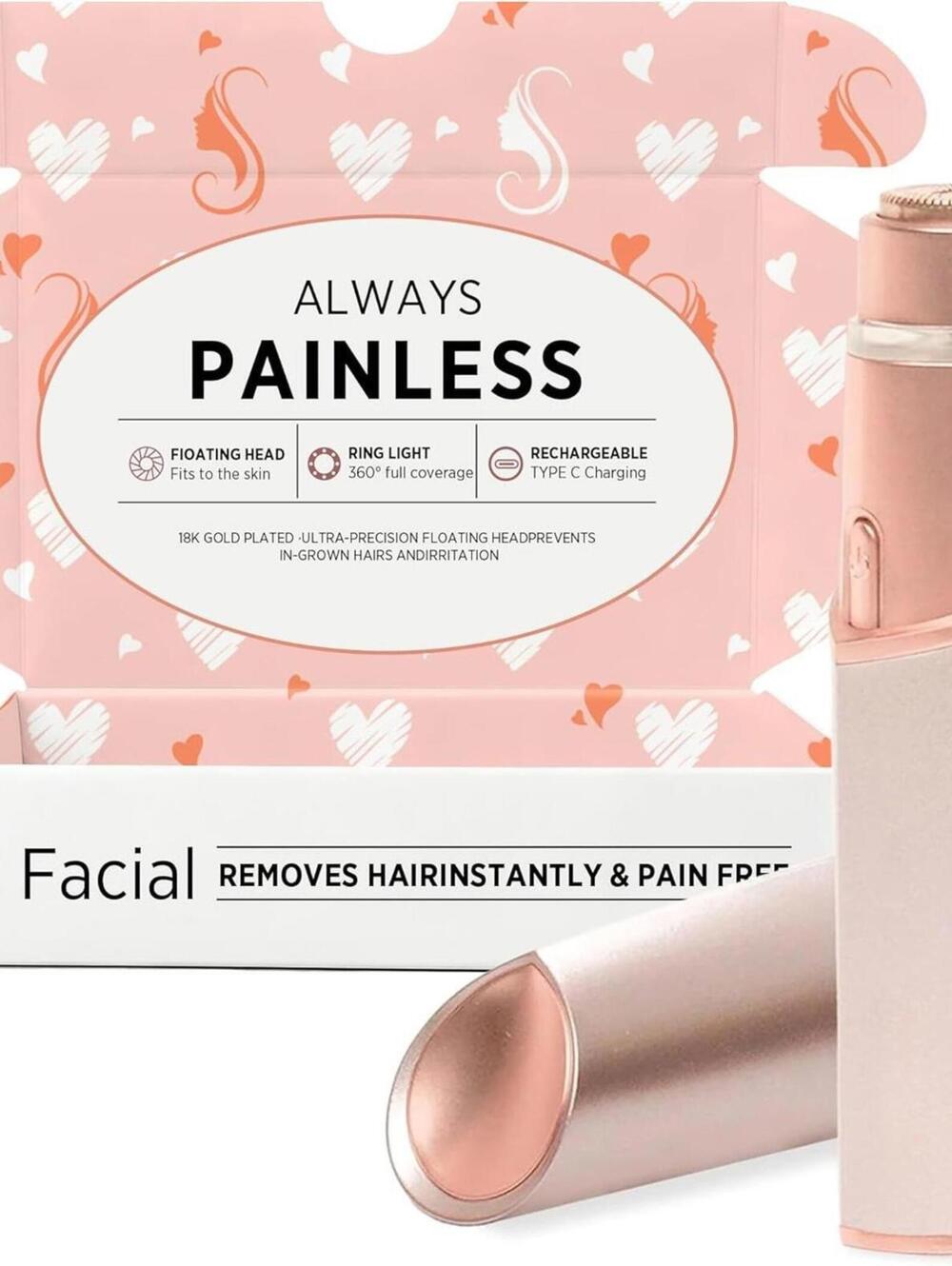 **SOLD** - Facial Hair Removal for Women: Electric Hair Removal Device